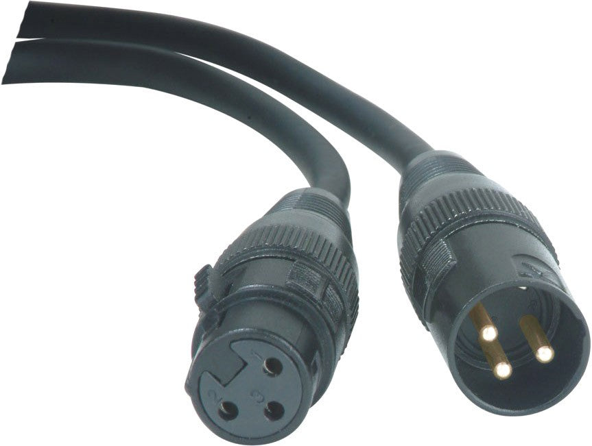 DMX Kabel 3pin, 0,5m *VERMIETUNG*