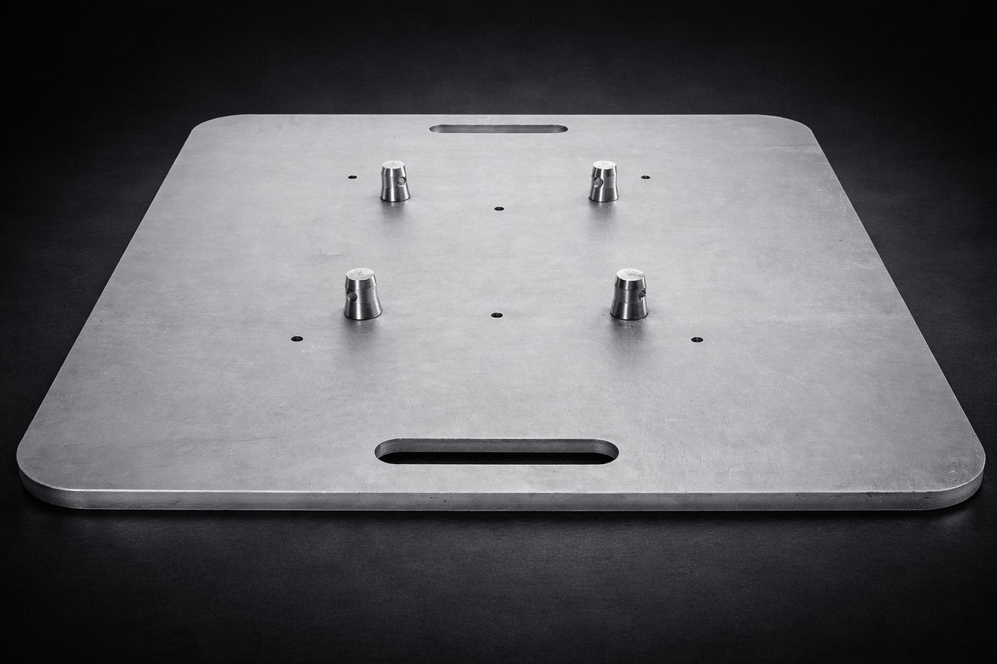 Naxpro-Truss Multi Base Stahl verz. 800x800x5mm *VERMIETUNG*