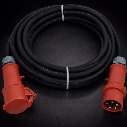 CEE Verlängerung 16A 5x2,5 10m rot *VERMIETUNG*