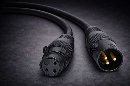 DMX Kabel 3pin, 1,5m *VERMIETUNG*