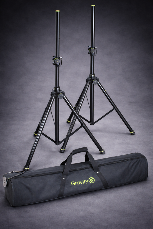 Gravity SS 5211B Set aus 2 Boxenstativ mit Tasche *VERMIETUNG*