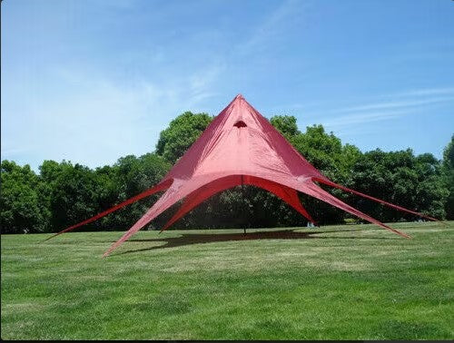 Gartenpartyset, Licht, Ton und Überdachung, Sternzelt *VERMIETUNG*