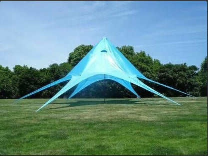 Gartenpartyset, Licht, Ton und Überdachung, Sternzelt *VERMIETUNG*